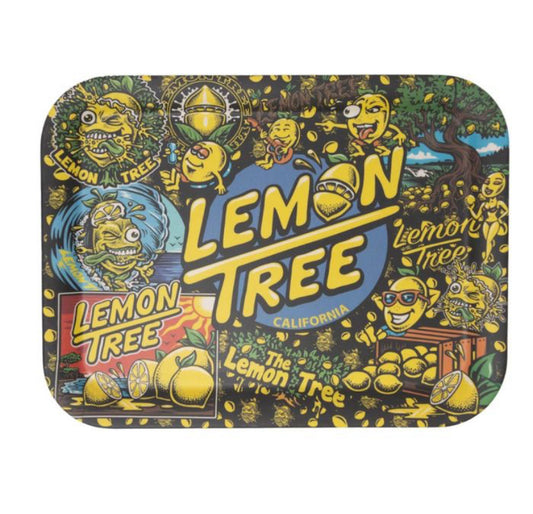 Blue Dot Lemon Tree Rolling Tray by Lemon Life SC